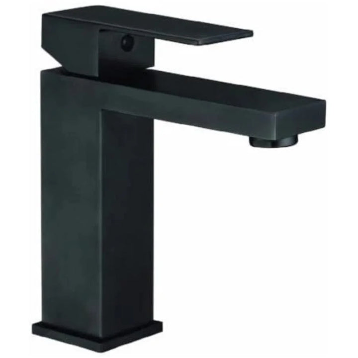 Thames Short Basin Mixer – Matte Black