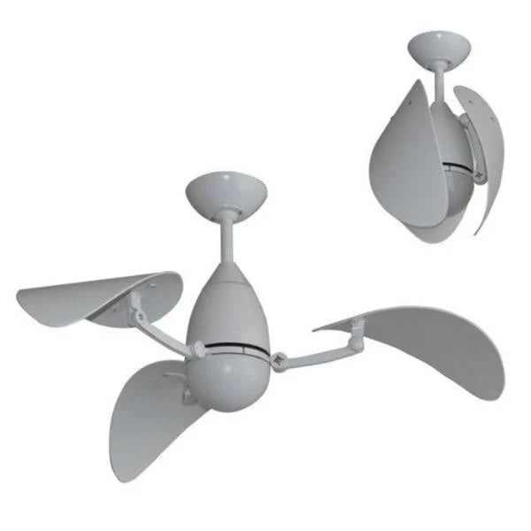 The Vampire LED 38" DC Ceiling Fan With Light In 2 Finishes