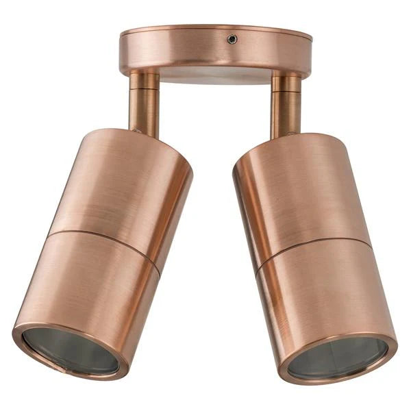 Tivah Adj. Wall Pillar Light 2Lt TRI Colour in Solid Copper Havit Lighting - HV1315T, HV1317GU10T, HV1317MR16T