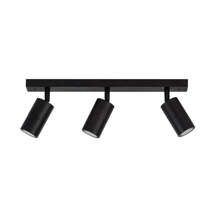 Tivah LED Ceiling Bar Light TRI Colour 3Lt in Black/White/Titanium Havit Lighting - HV4001T-3