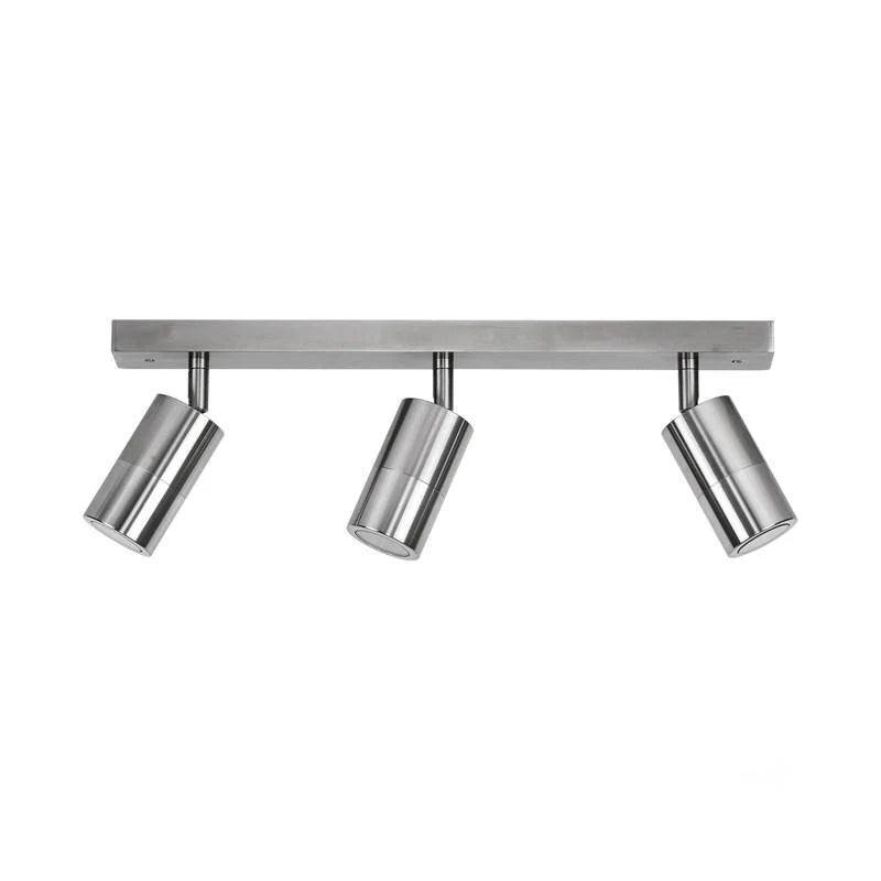 Tivah LED Ceiling Bar Light TRI Colour 3Lt in Black/White/Titanium Havit Lighting - HV4001T-3