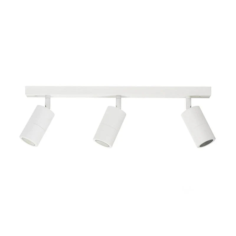 Tivah LED Ceiling Bar Light TRI Colour 3Lt in Black/White/Titanium Havit Lighting - HV4001T-3