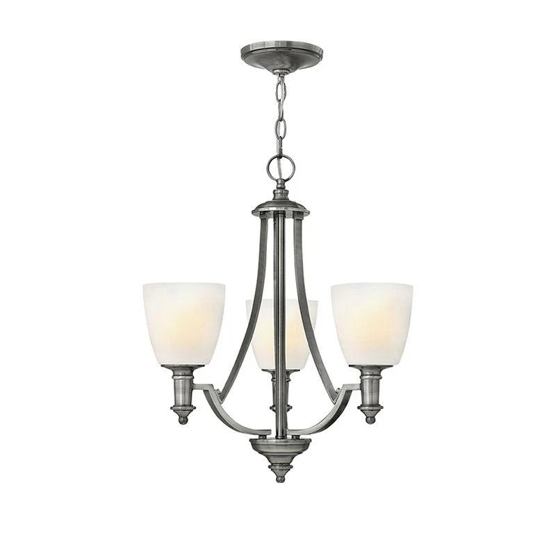 Truman 3Lt/5Lt/9Lt Chandelier E27 in Antique Nickel Elstead Lighting - ELS.HK-TRUMAN3, ELS.HK-TRUMAN5, ELS.HK-TRUMAN9