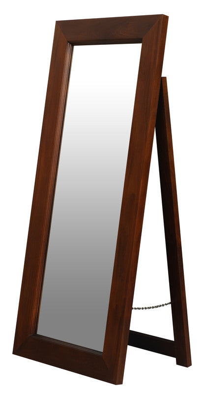 Toby Standing Mirror - Solid Mahogany Timber