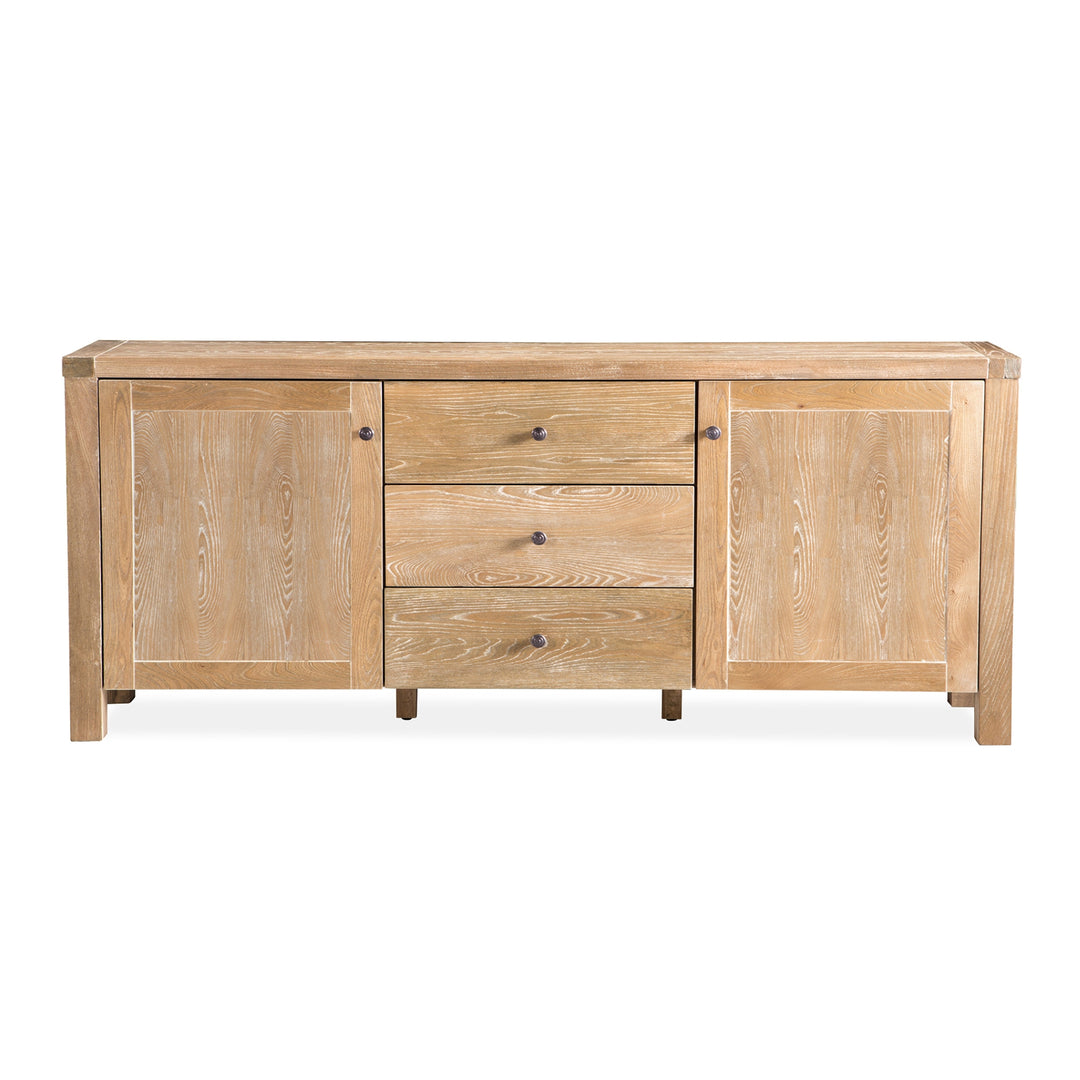 Classic Refectory Style Buffet - 3 Drawers, 2 Doors