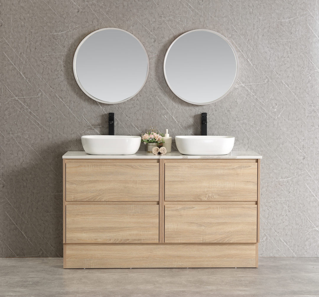 Caliber 1500 Oak – Wall Hung Vanity