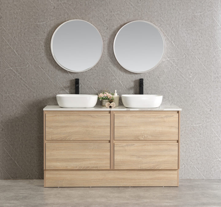 Caliber 1500 Oak – Wall Hung Vanity