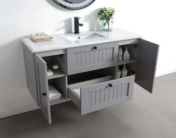 Venetian 1200 Matte Grey – Wall Hung Vanity