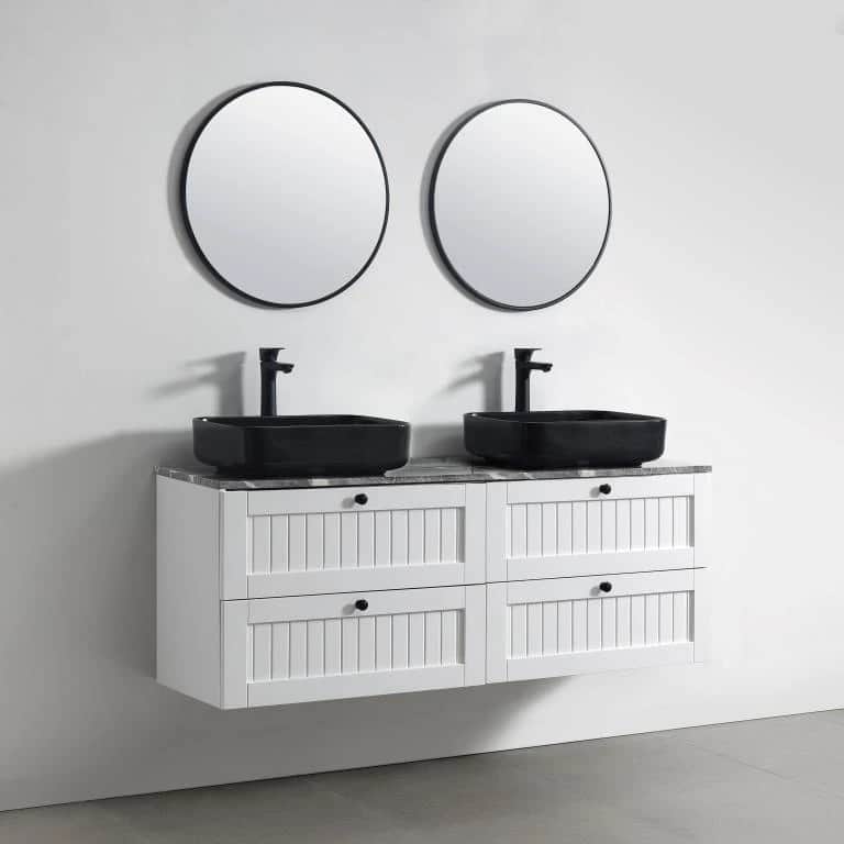 Venetian 1500 Matte White – Wall Hung Vanity