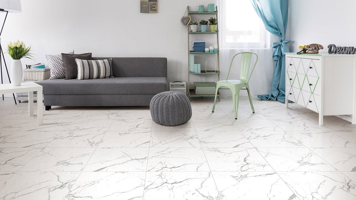 Veneto Carrara Polished 600x600mm - Porcelain Tile