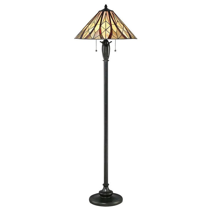 Victory Floor Lamp 2Lt in Valiant Bronze