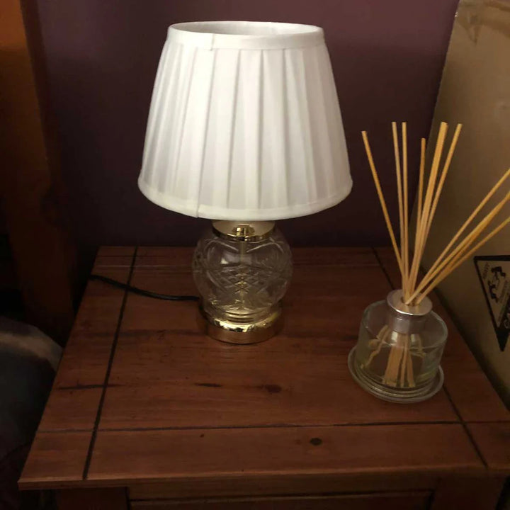 Vivian Table Lamp in Chrome or Gold