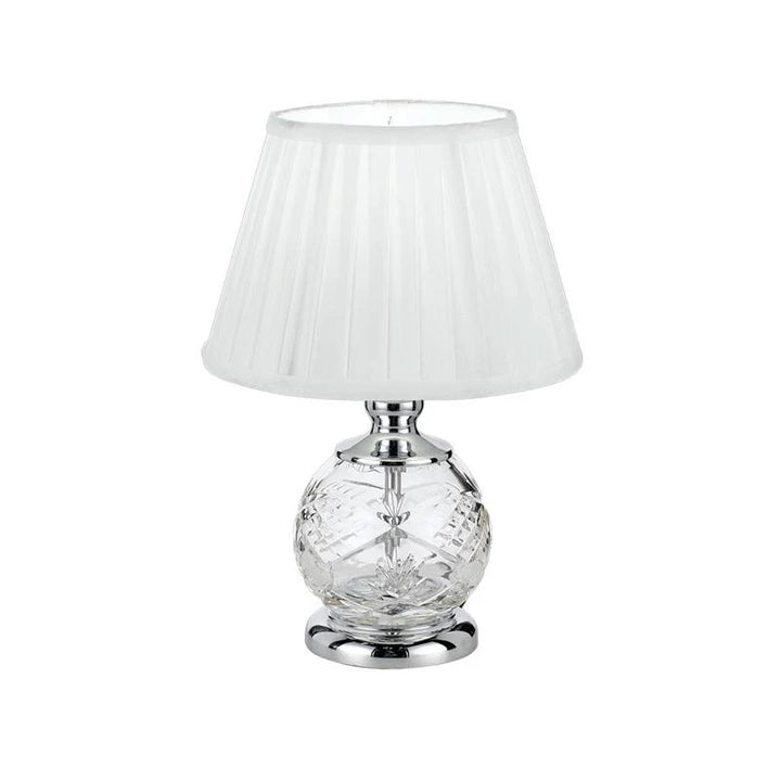 Vivian Table Lamp in Chrome or Gold