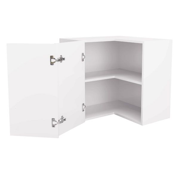 60cm Wall Unit Corner (Left-hand Hinge)