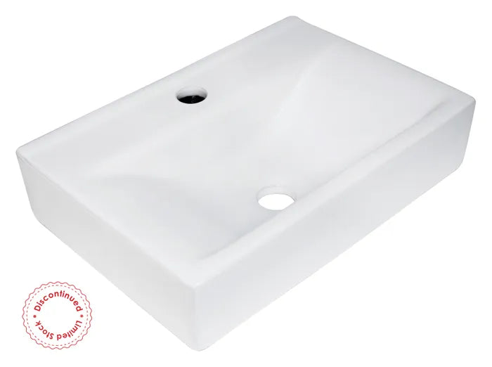 Wall Hung Basin 460x315x105 – Compact Elegance