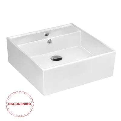 Wall Hung Square Basin 380x380x150 – Modern Elegance