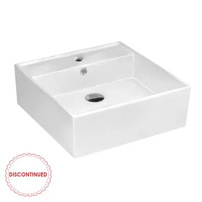 Wall Hung Square Basin 410x410x150 – Sleek and Stylish