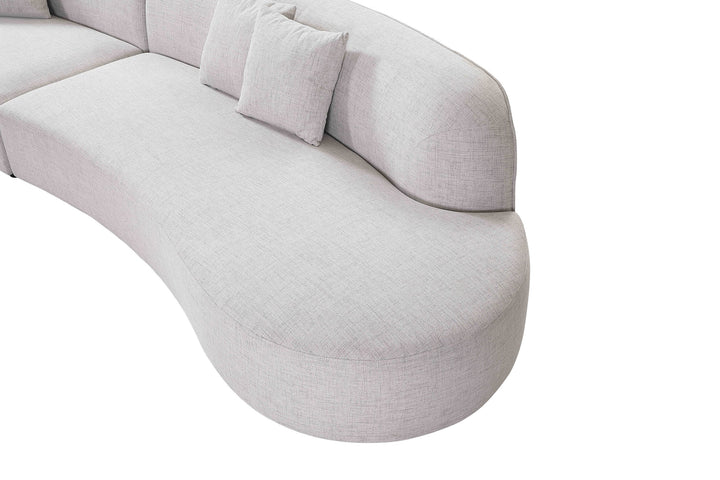 Willoughby 2 Seater Sofa upholstered in ‘Domus’ Linen Fabric