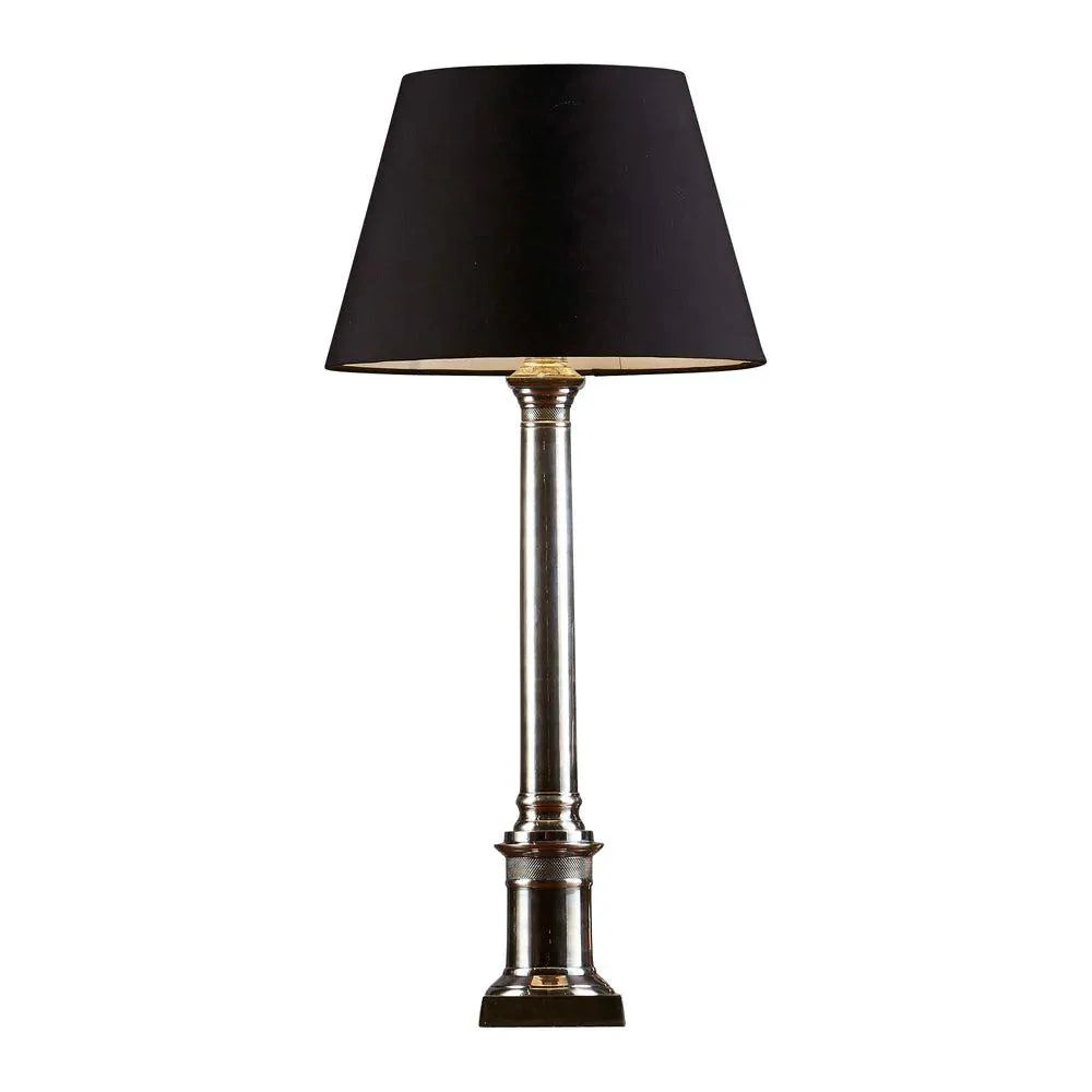 Wiltshire Table Lamp Base in Antique Silver or Antique Brass