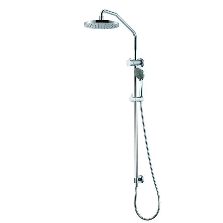 York 2 in 1 Shower Set with Rail – Chrome