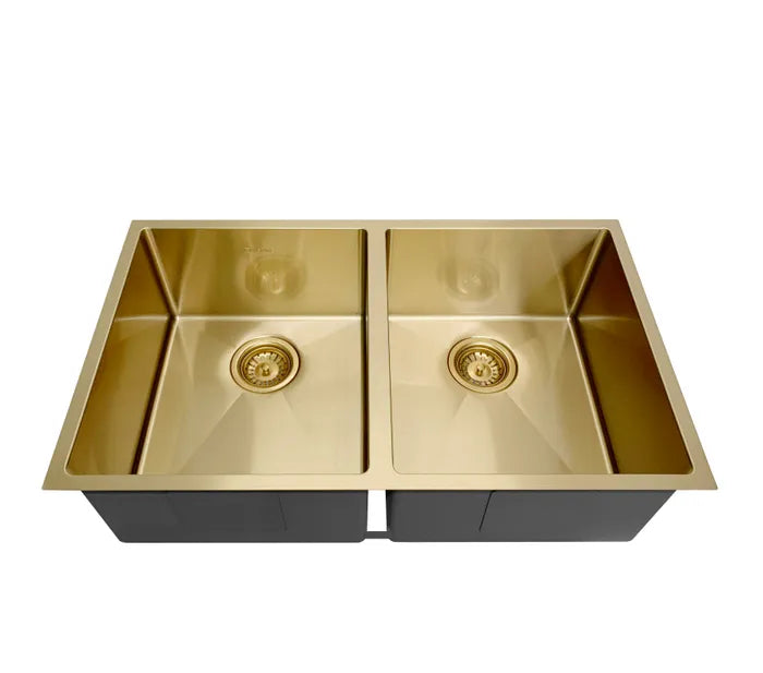 Arte Sink 76D 760x450x220 Brushed Gold