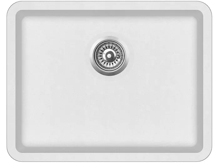 Granite Sink 585x460 White