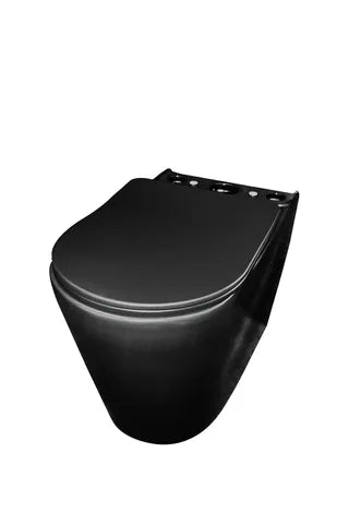 Feanza Pan Slim Seat - Matte Black