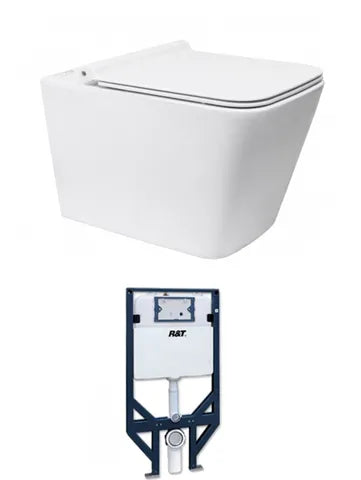 X-Cube Wall Hung pan and R&T Cistern (Button Order Separately)