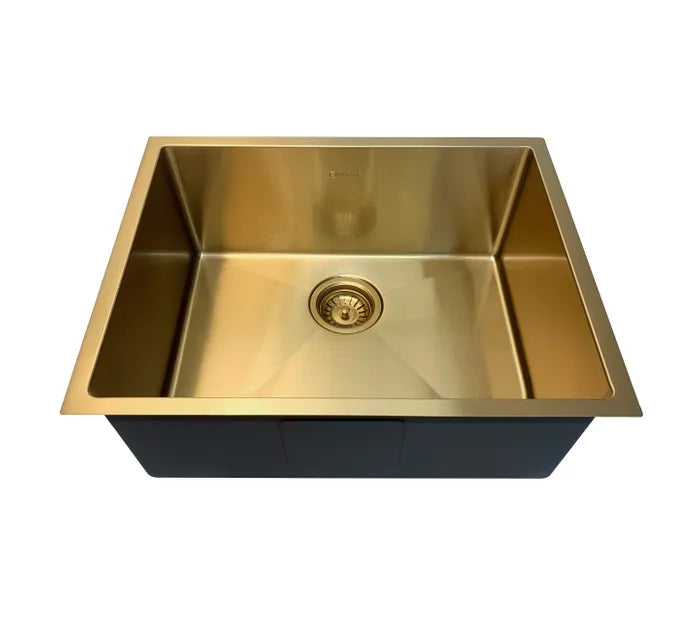 Axon Sink 58S 580x440x220 Brushed Dark Gold