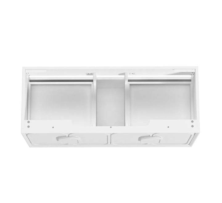 Laguna 1200mm Satin White Wall Hung Vanity