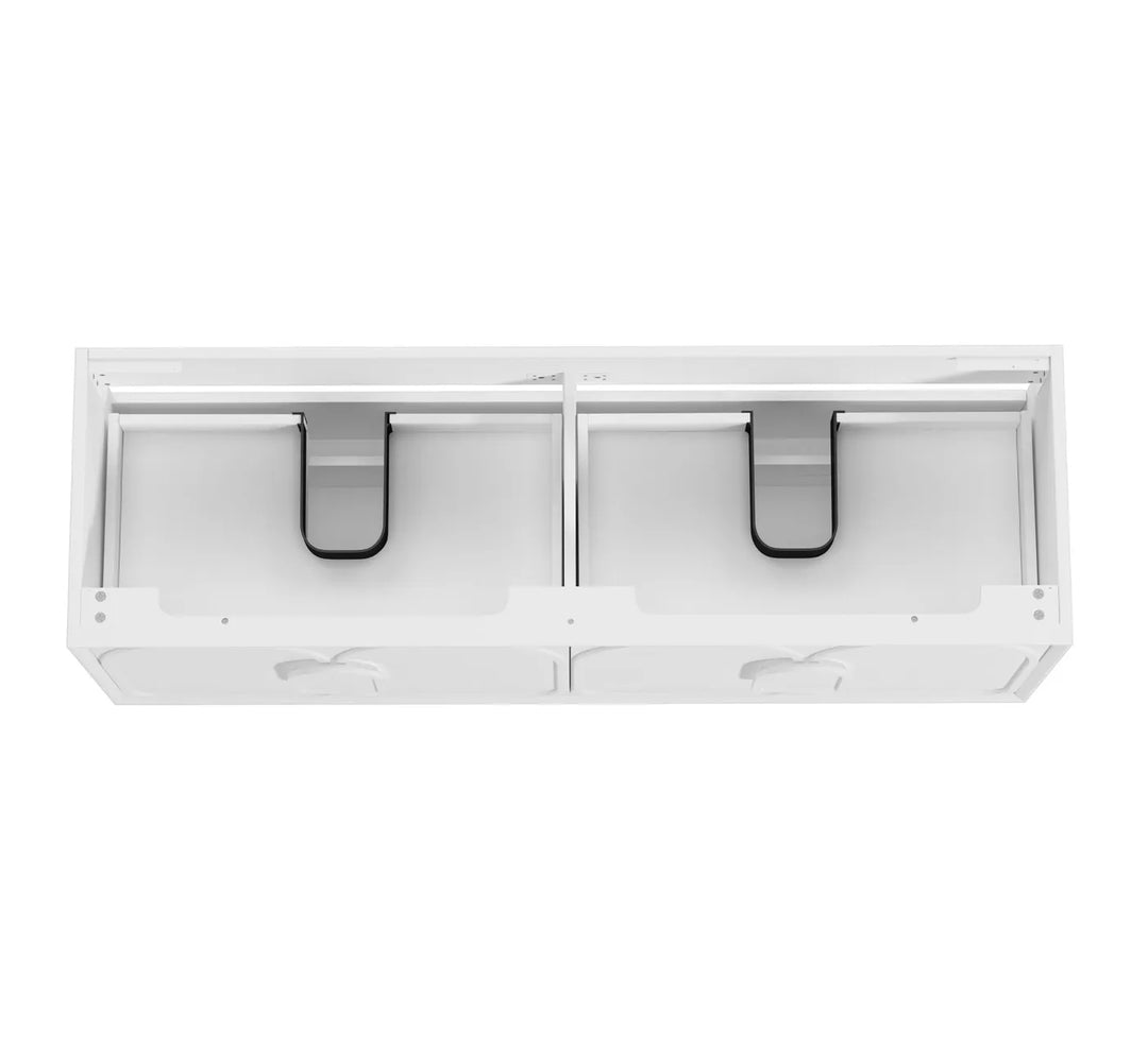 Laguna 1500mm Satin White Wall Hung Vanity