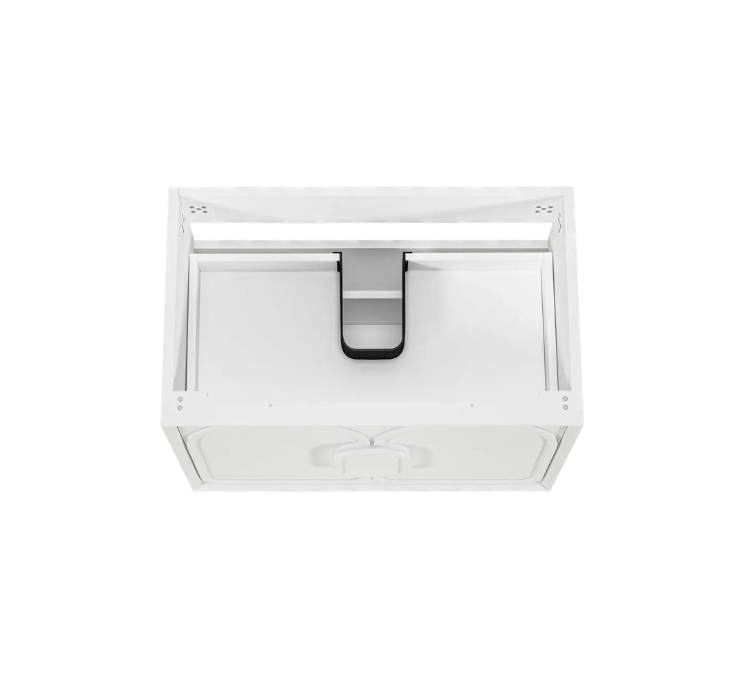 Laguna 750mm Satin White Wall Hung Vanity