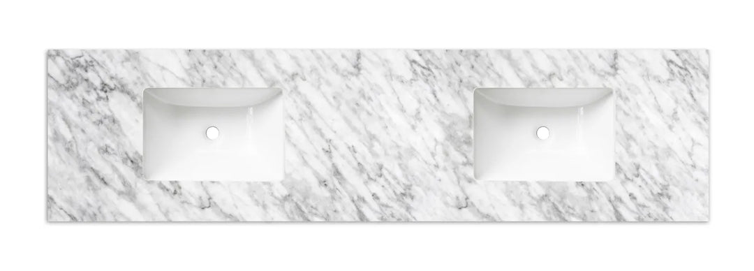 Laguna 1800mm Satin White Wall Hung Vanity