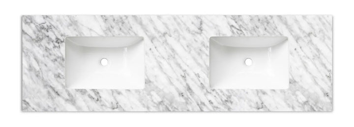 Laguna 1500mm Satin White Wall Hung Vanity