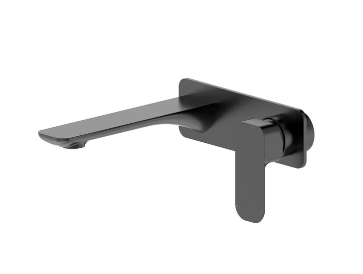 Oskar Wall Basin Mixer Gun Metal