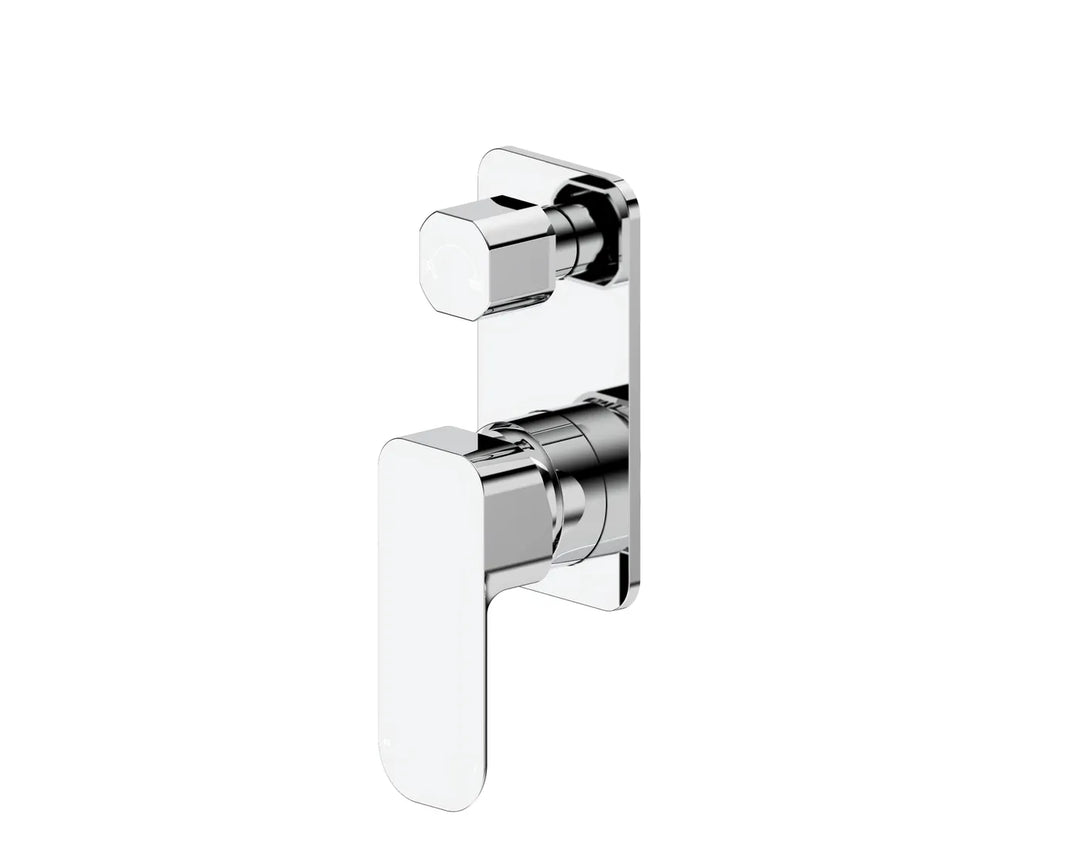 Oskar Shower Mixer With Diverter Chrome