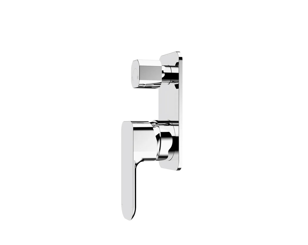 Oskar Shower Mixer With Diverter Chrome