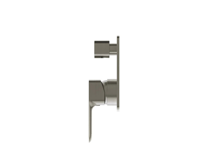 Oskar Shower Mixer With Diverter Brushed Nickel