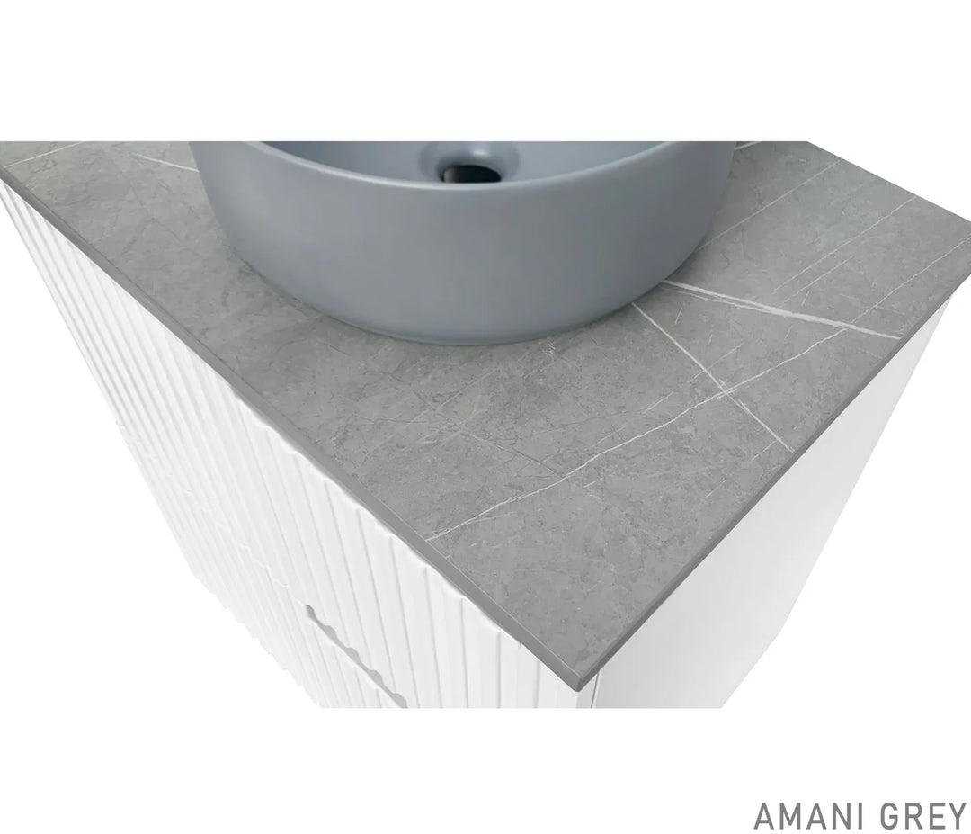 Rock Plate Stone 600x465x15 Amani Grey - Above Counter No Taphole