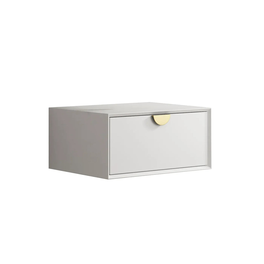 Moonlight 600mm White Wall Hung Cabinet