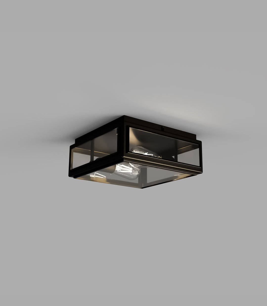 Lille 2LT Ceiling Light Clear