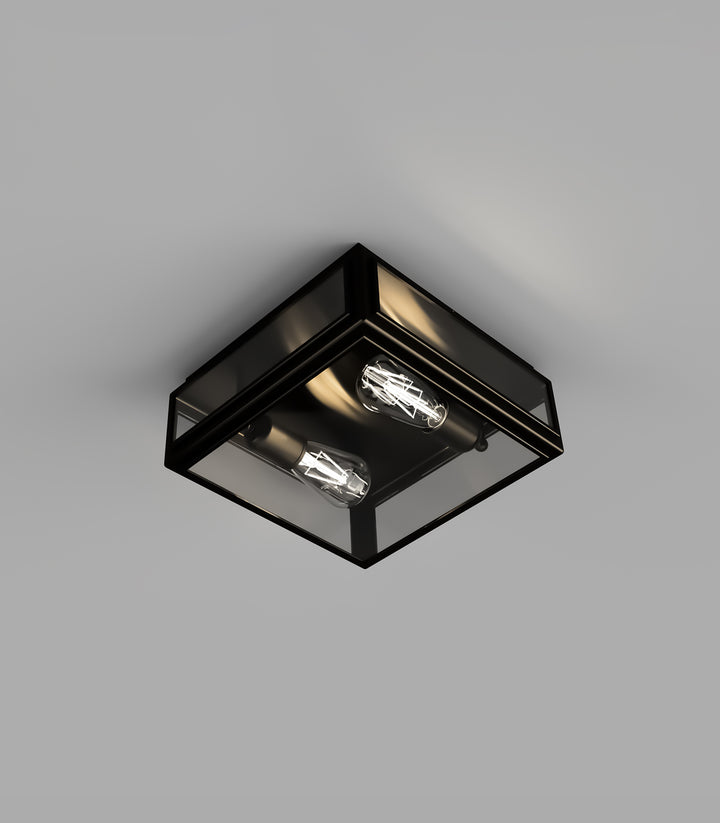 Lille 2LT Ceiling Light Clear