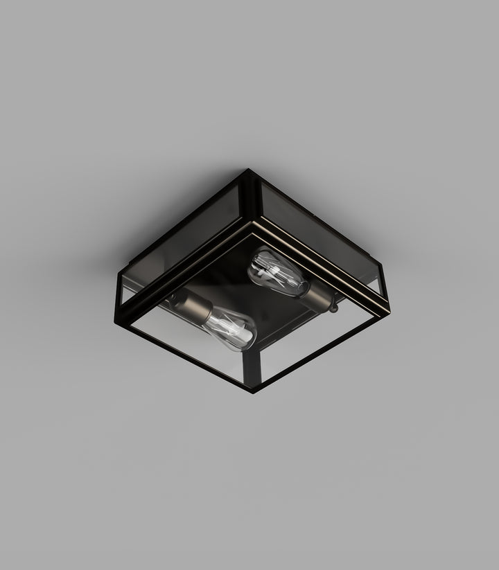 Lille 2LT Ceiling Light Clear