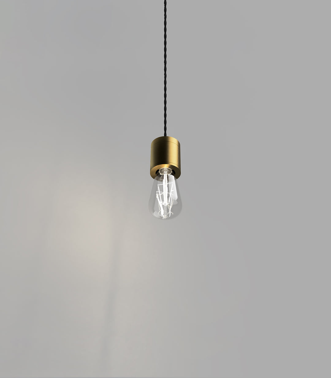 Parlour 1LT Suspension Old Brass