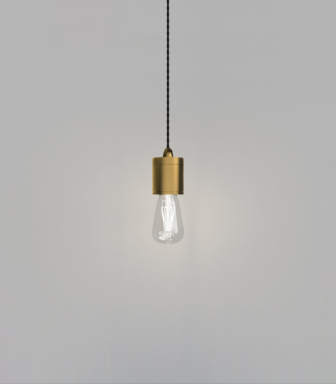 Parlour 1LT Suspension Old Brass