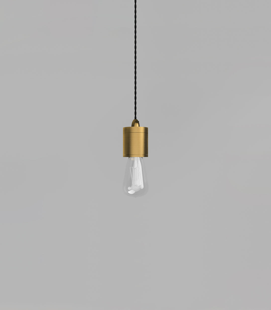 Parlour 1LT Suspension Old Brass