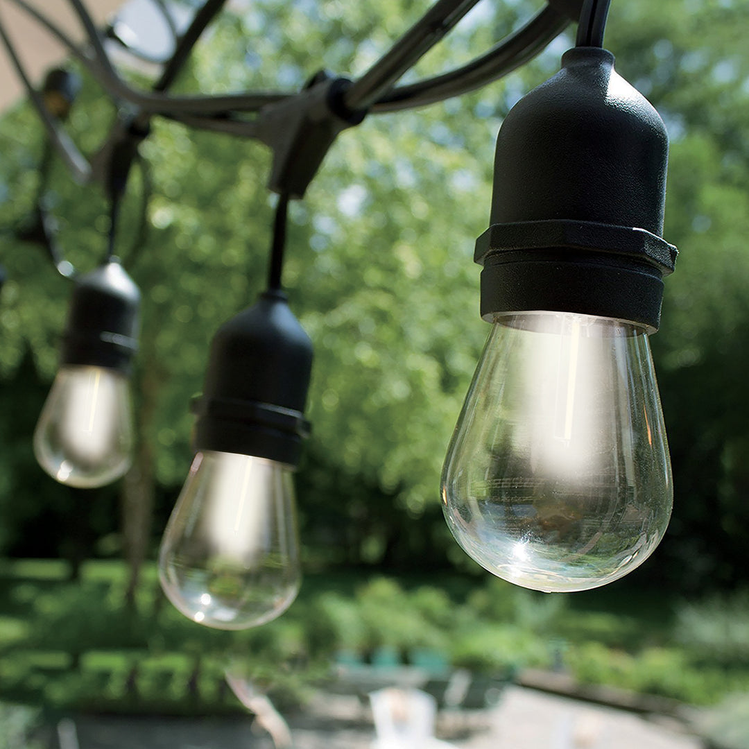 Milano Decor Edison Globe Solar Powered Lamp String Lights
