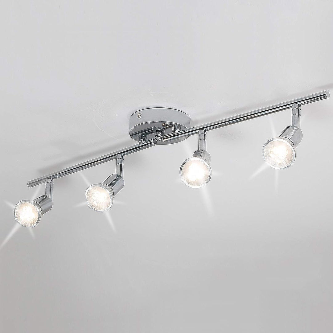 Modern 4 Light Track Lighting Kit LED