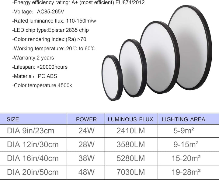 LED Ceiling Light Fixture