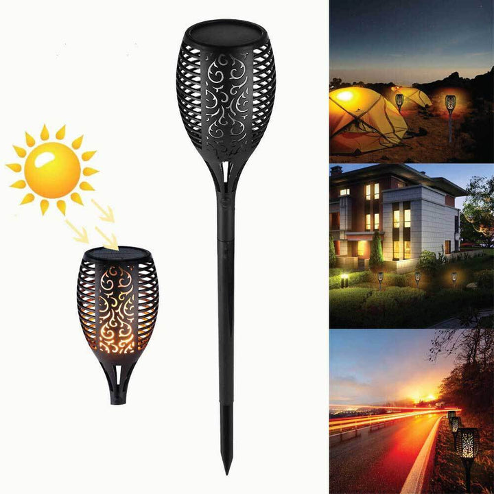 Outdoor Solar LED Dancing Flame Lights